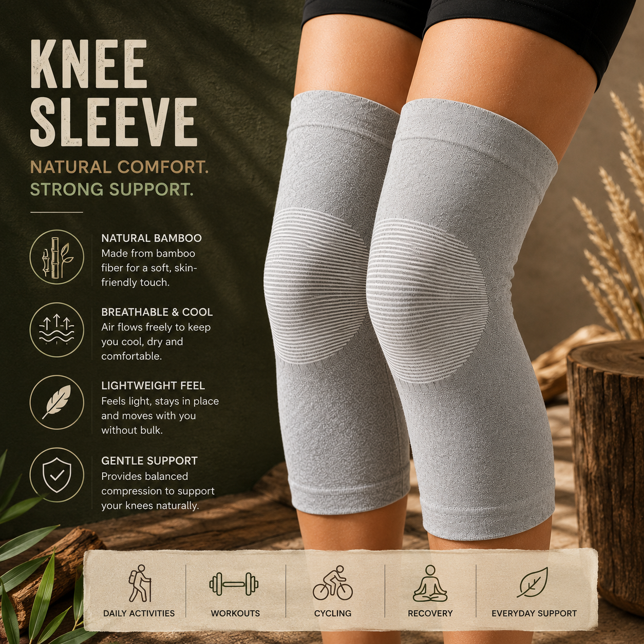 XNEEX BambooFlex™ Knee Sleeve