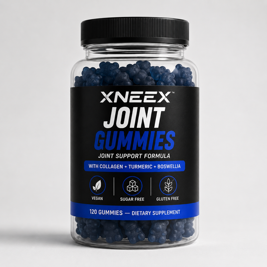 XNEEX Creatine Gummies — 5000mg Creatine Monohydrate | Blueberry | 120 Vegan Gummies